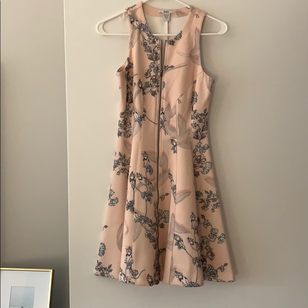Pink print dress